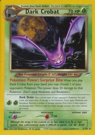 Dark Crobat (2/105) [Neo Destiny Unlimited] | Galactic Gamez