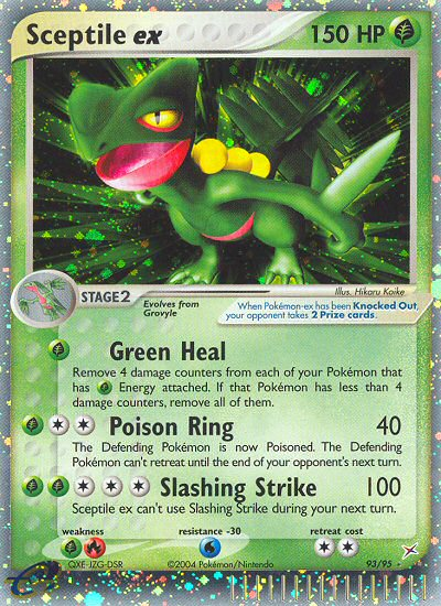 Sceptile ex (93/95) [EX: Team Magma vs Team Aqua] | Galactic Gamez