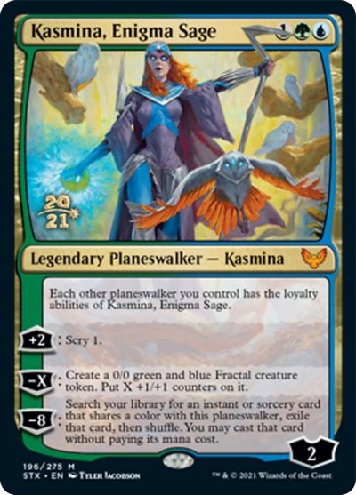 Kasmina, Enigma Sage [Strixhaven: School of Mages Prerelease Promos] | Galactic Gamez