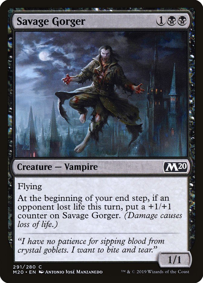 Savage Gorger [Core Set 2020] | Galactic Gamez