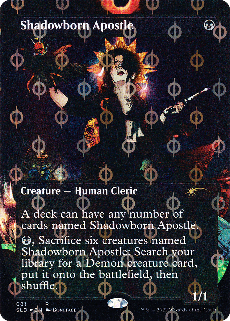 Shadowborn Apostle (681) (Step-and-Compleat Foil) [Secret Lair Drop Promos] | Galactic Gamez