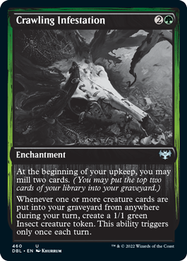 Crawling Infestation [Innistrad: Double Feature] | Galactic Gamez