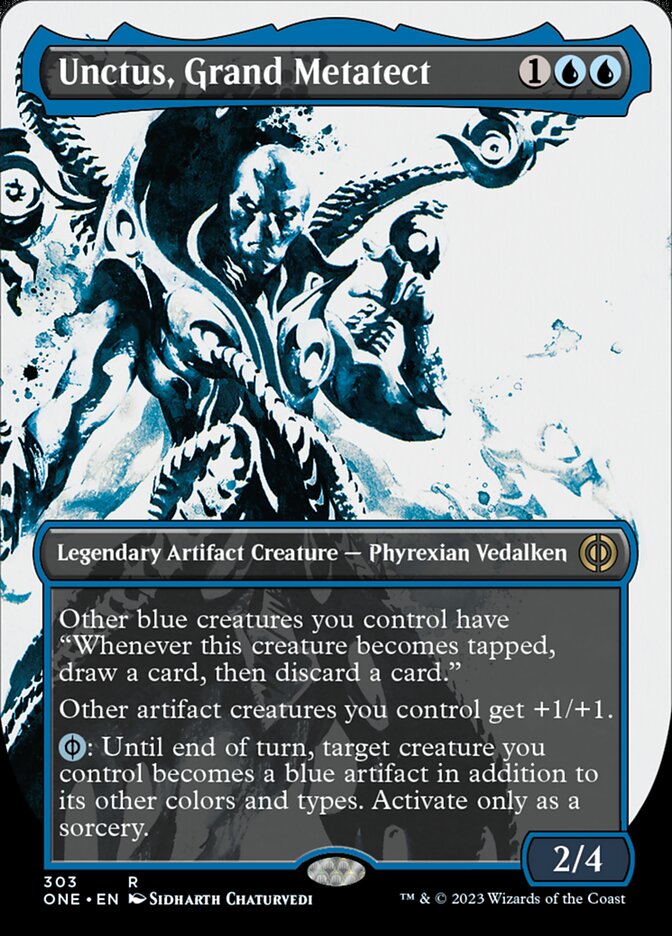 Unctus, Grand Metatect (Borderless Ichor) [Phyrexia: All Will Be One] | Galactic Gamez