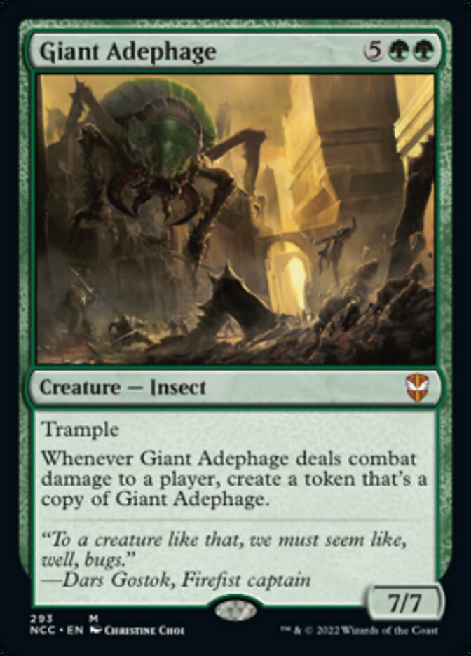 Giant Adephage [Streets of New Capenna Commander] | Galactic Gamez