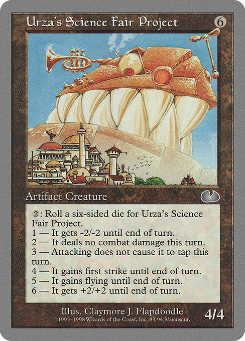 Urza's Science Fair Project [Unglued] | Galactic Gamez