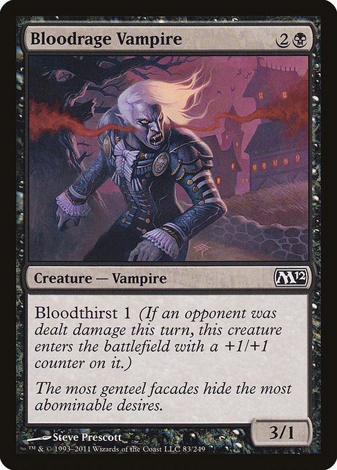 Bloodrage Vampire [Magic 2012] | Galactic Gamez