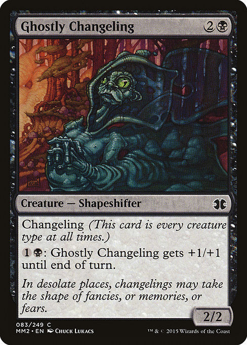 Ghostly Changeling [Modern Masters 2015] | Galactic Gamez