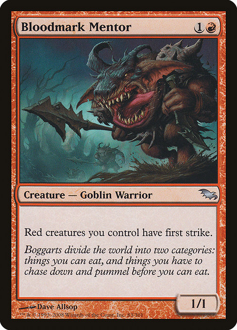 Bloodmark Mentor [Shadowmoor] | Galactic Gamez