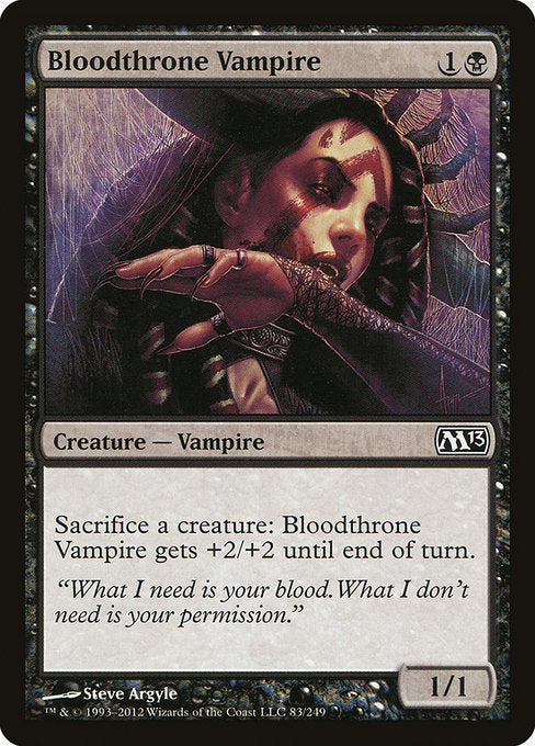 Bloodthrone Vampire [Magic 2013] | Galactic Gamez