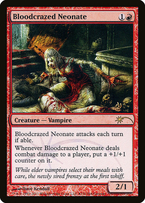 Bloodcrazed Neonate [Wizards Play Network 2011] | Galactic Gamez