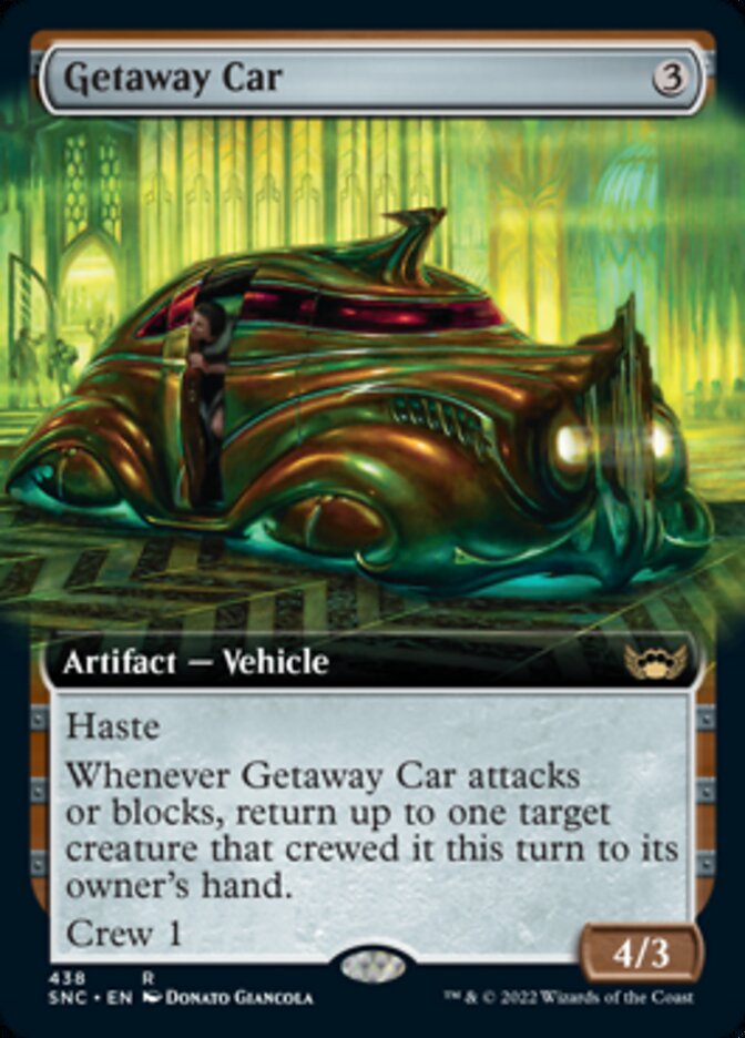 Getaway Car (Extended Art) [Streets of New Capenna] | Galactic Gamez