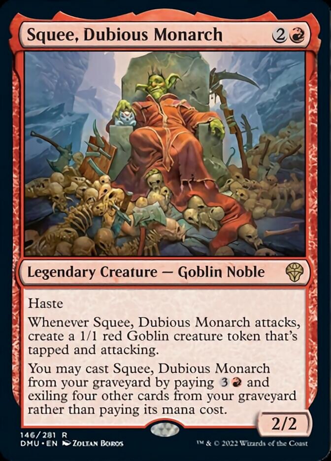 Squee, Dubious Monarch [Dominaria United] | Galactic Gamez