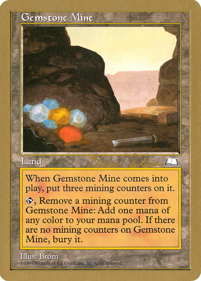 Gemstone Mine (Brian Selden) [World Championship Decks 1998] | Galactic Gamez