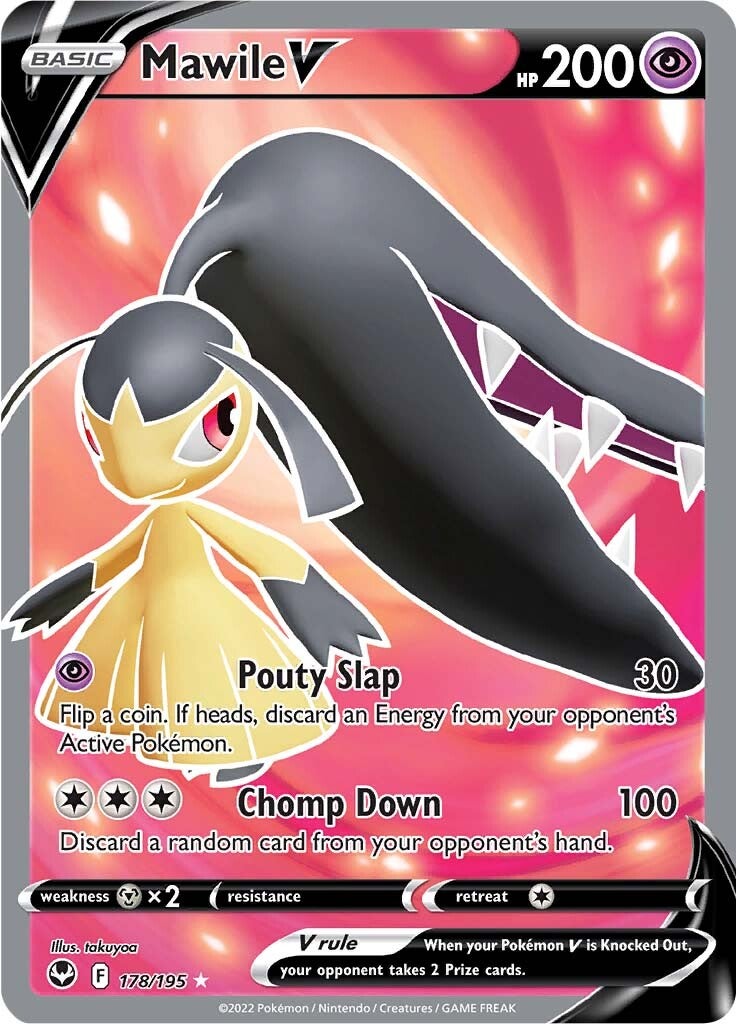 Mawile V (178/195) [Sword & Shield: Silver Tempest] | Galactic Gamez