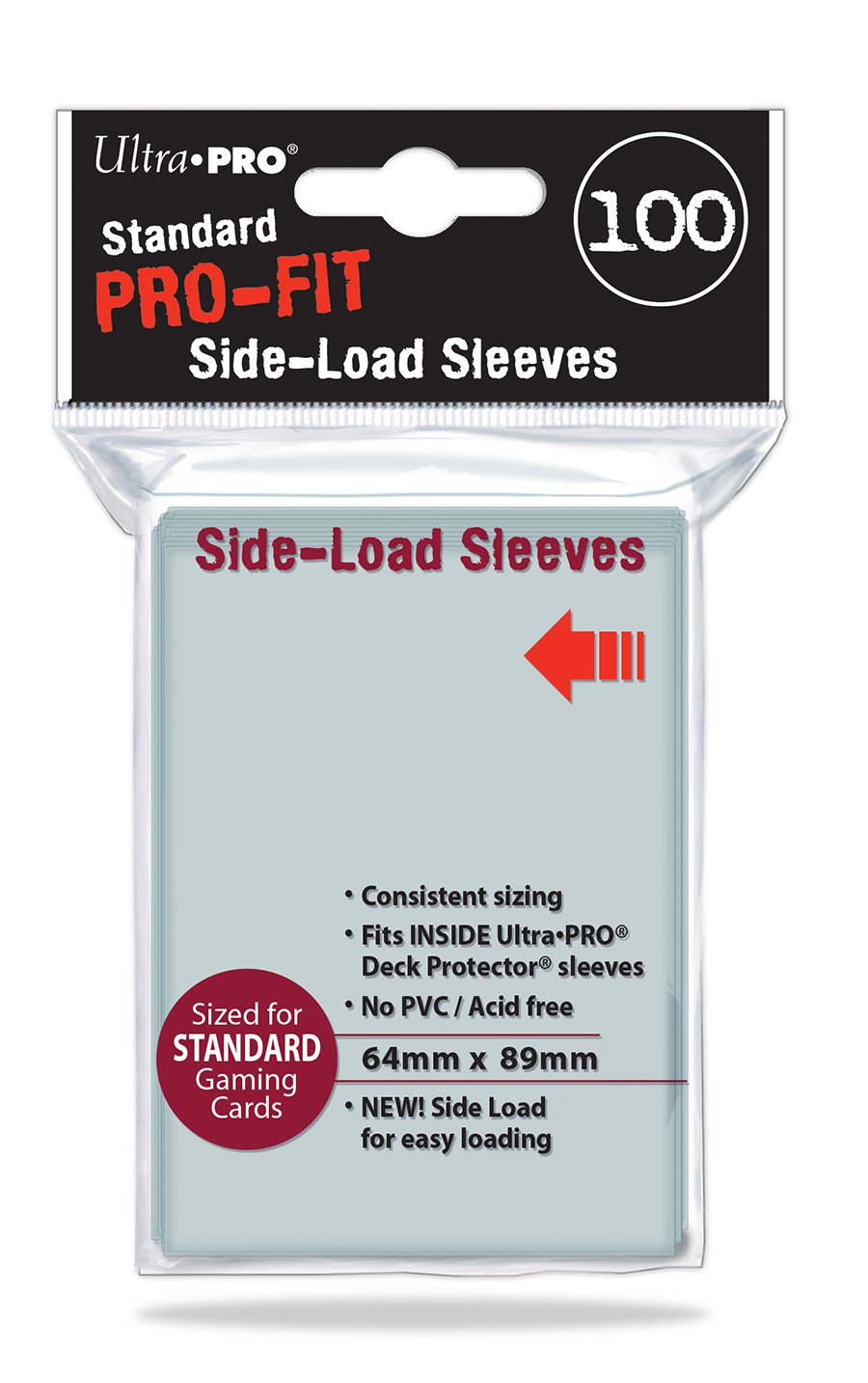 PRO-Fit Standard Side Load Deck Protectors 100ct | Galactic Gamez