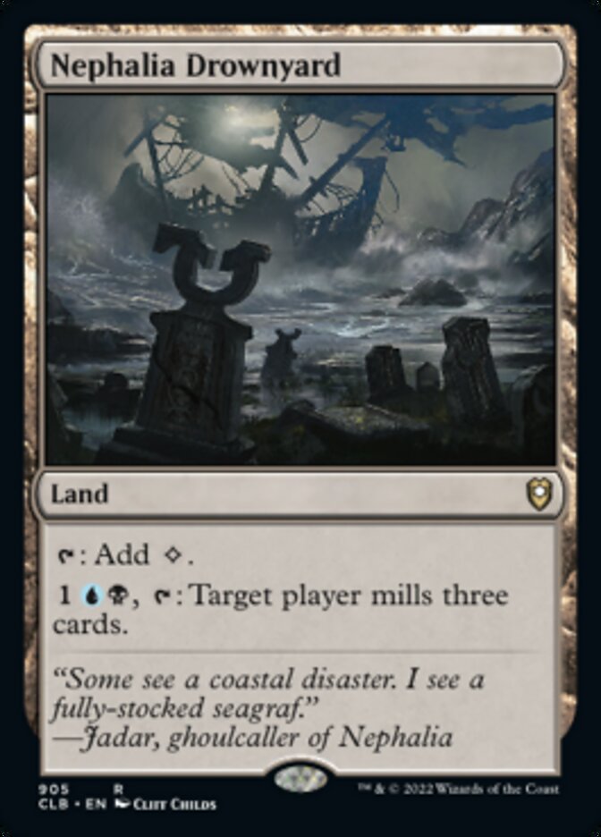 Nephalia Drownyard [Commander Legends: Battle for Baldur's Gate] | Galactic Gamez