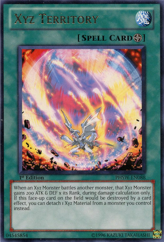 Xyz Territory [PHSW-EN088] Rare | Galactic Gamez