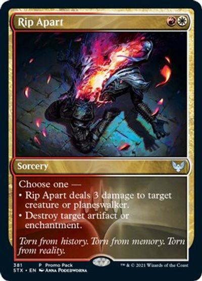 Rip Apart (Promo Pack) [Strixhaven: School of Mages] | Galactic Gamez