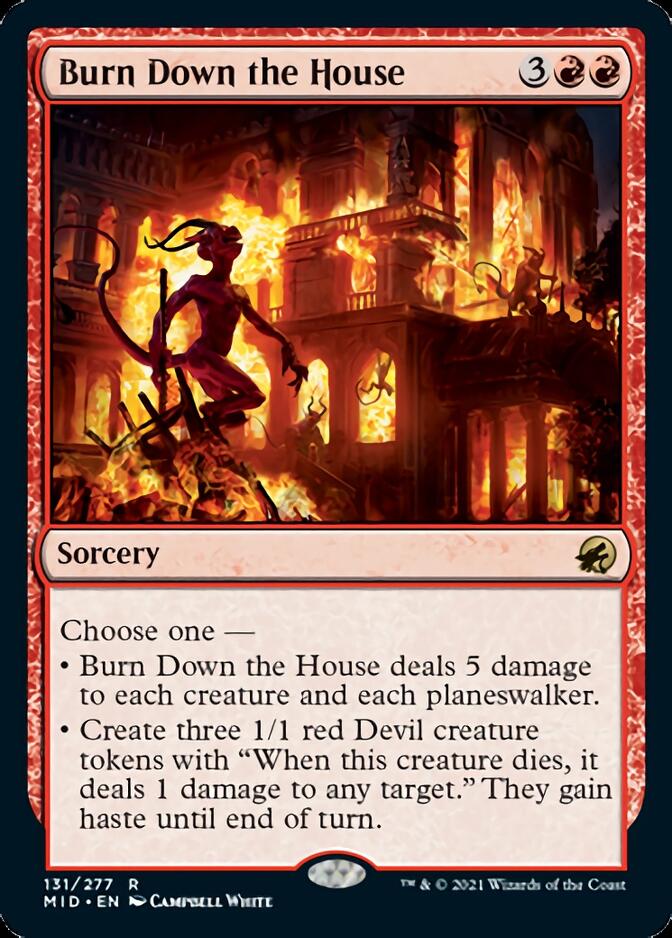 Burn Down the House [Innistrad: Midnight Hunt] | Galactic Gamez