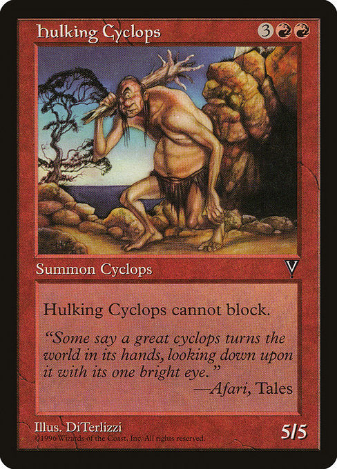 Hulking Cyclops [Visions] | Galactic Gamez