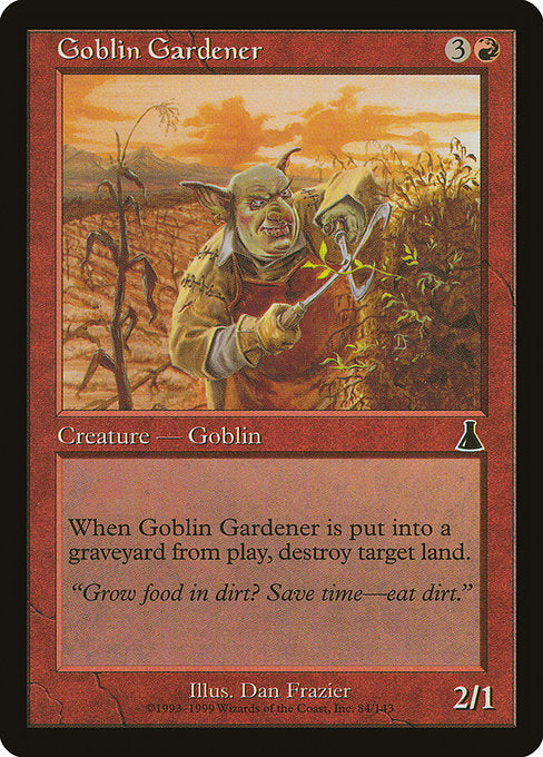 Goblin Gardener [Urza's Destiny] | Galactic Gamez