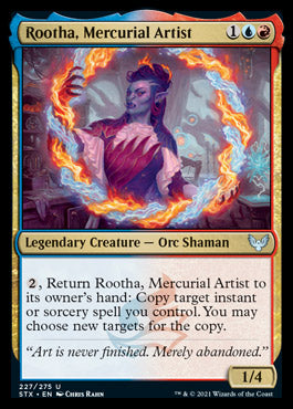 Rootha, Mercurial Artist [Strixhaven: School of Mages] | Galactic Gamez