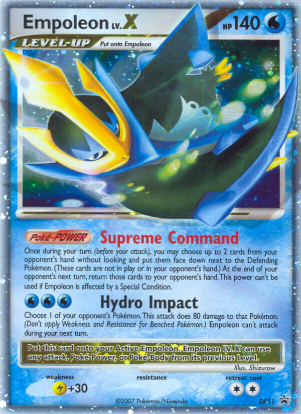 Empoleon LV.X (DP11) [Diamond & Pearl: Black Star Promos] | Galactic Gamez