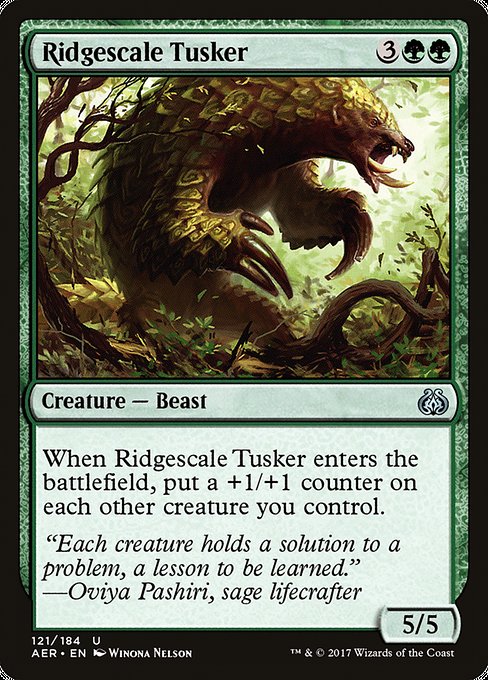 Ridgescale Tusker [Aether Revolt] | Galactic Gamez