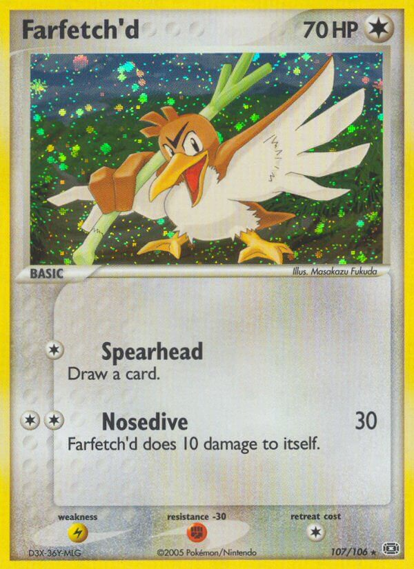 Farfetch'd (107/106) [EX: Emerald] | Galactic Gamez