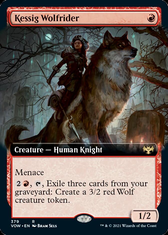 Kessig Wolfrider (Extended) [Innistrad: Crimson Vow] | Galactic Gamez