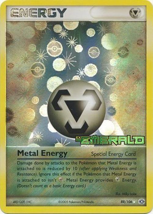 Metal Energy (88/106) (Stamped) [EX: Emerald] | Galactic Gamez