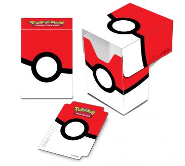 Pokémon Poké Ball Full-View Deck Box | Galactic Gamez