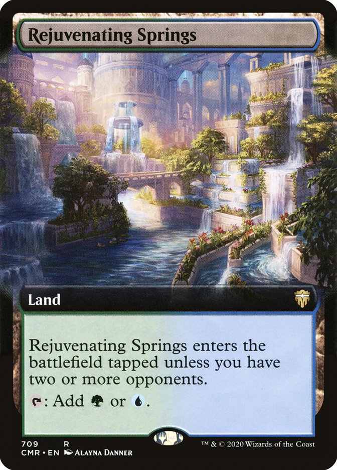 Rejuvenating Springs (Extended) [Commander Legends] | Galactic Gamez