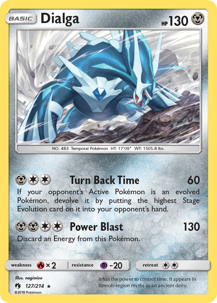 Dialga (127/214) [Sun & Moon: Lost Thunder] | Galactic Gamez