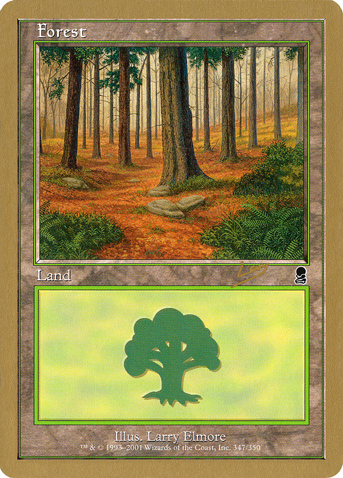 Forest (rl347) (Raphael Levy) [World Championship Decks 2002] | Galactic Gamez