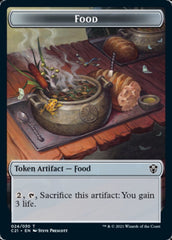 Food // Saproling Token [Commander 2021 Tokens] | Galactic Gamez