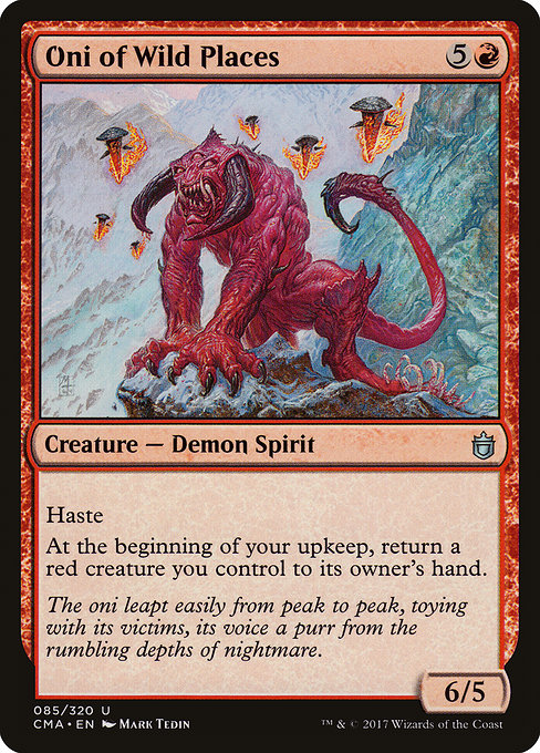 Oni of Wild Places [Commander Anthology] | Galactic Gamez