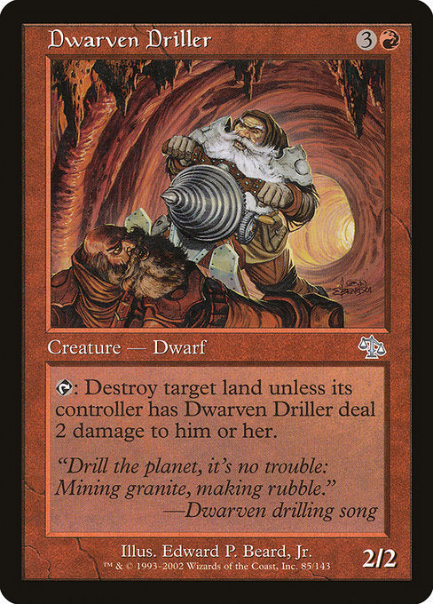 Dwarven Driller [Judgment] | Galactic Gamez