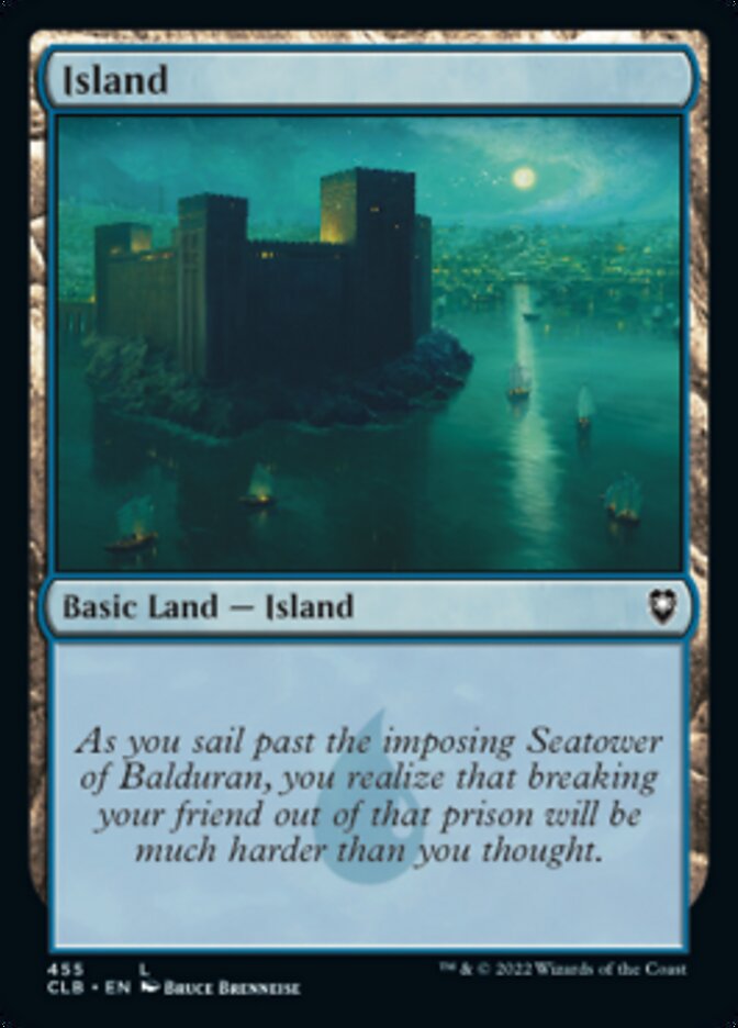 Island (455) [Commander Legends: Battle for Baldur's Gate] | Galactic Gamez