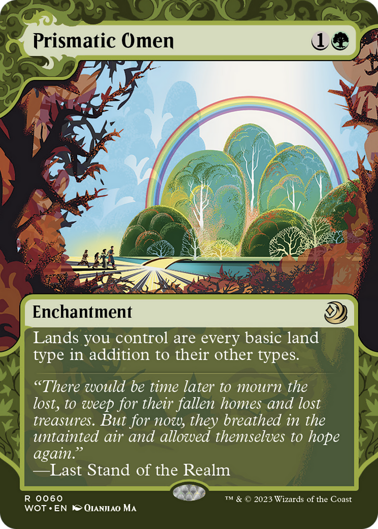 Prismatic Omen [Wilds of Eldraine: Enchanting Tales] | Galactic Gamez