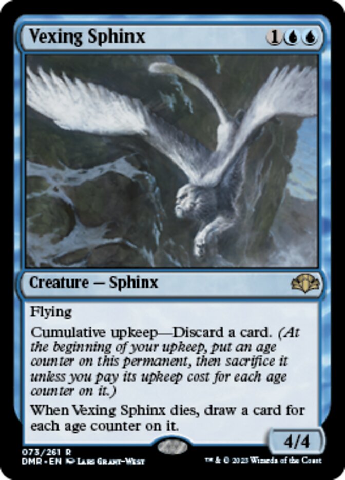 Vexing Sphinx [Dominaria Remastered] | Galactic Gamez