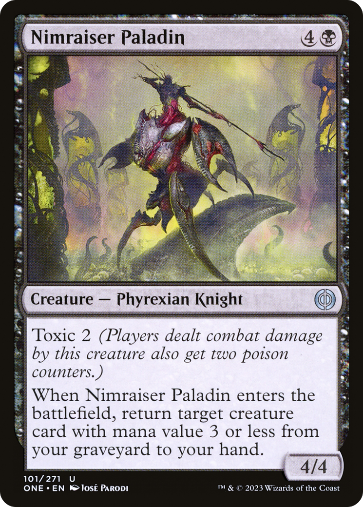 Nimraiser Paladin [Phyrexia: All Will Be One] | Galactic Gamez