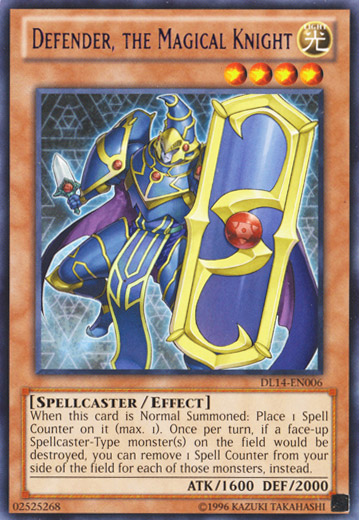 Defender, the Magical Knight (Purple) [DL14-EN006] Rare | Galactic Gamez