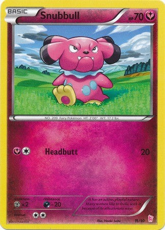 Snubbull (11/30) [XY: Trainer Kit - Sylveon] | Galactic Gamez