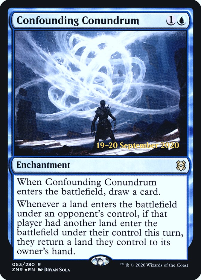 Confounding Conundrum  [Zendikar Rising Prerelease Promos] | Galactic Gamez