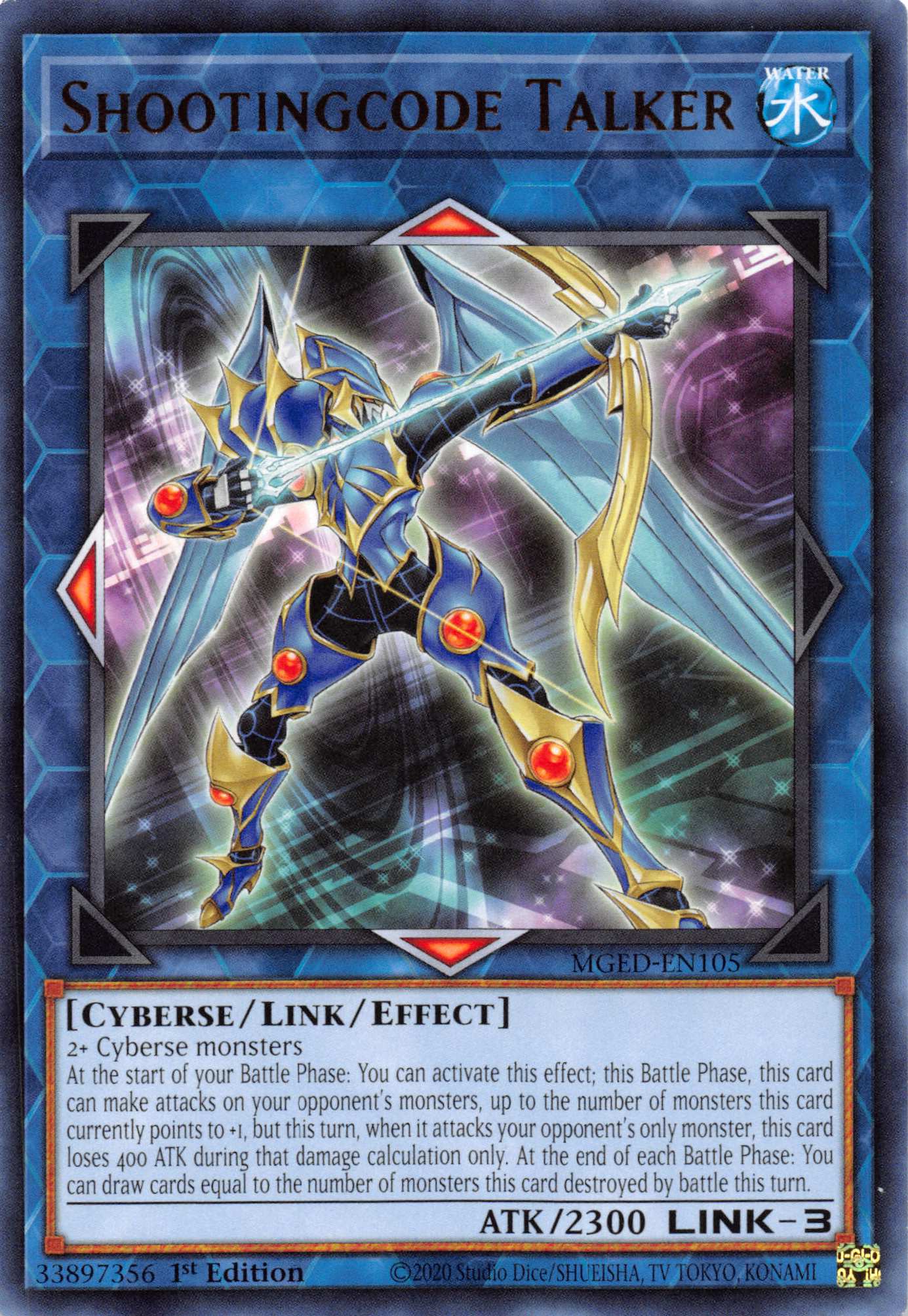 Shootingcode Talker [MGED-EN105] Rare | Galactic Gamez