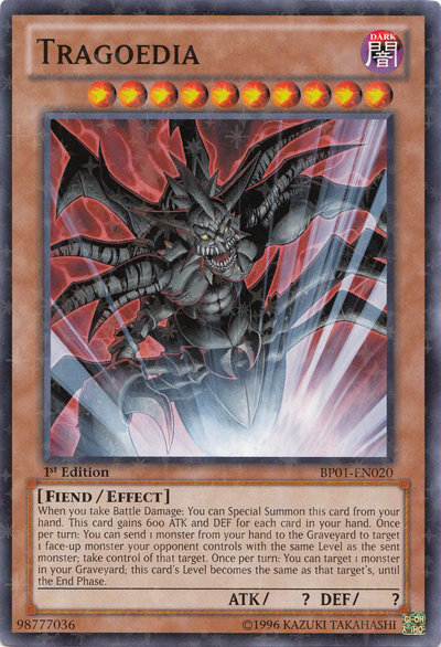 Tragoedia [BP01-EN020] Starfoil Rare | Galactic Gamez