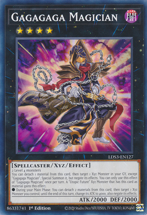 Gagagaga Magician [LDS3-EN127] Common | Galactic Gamez