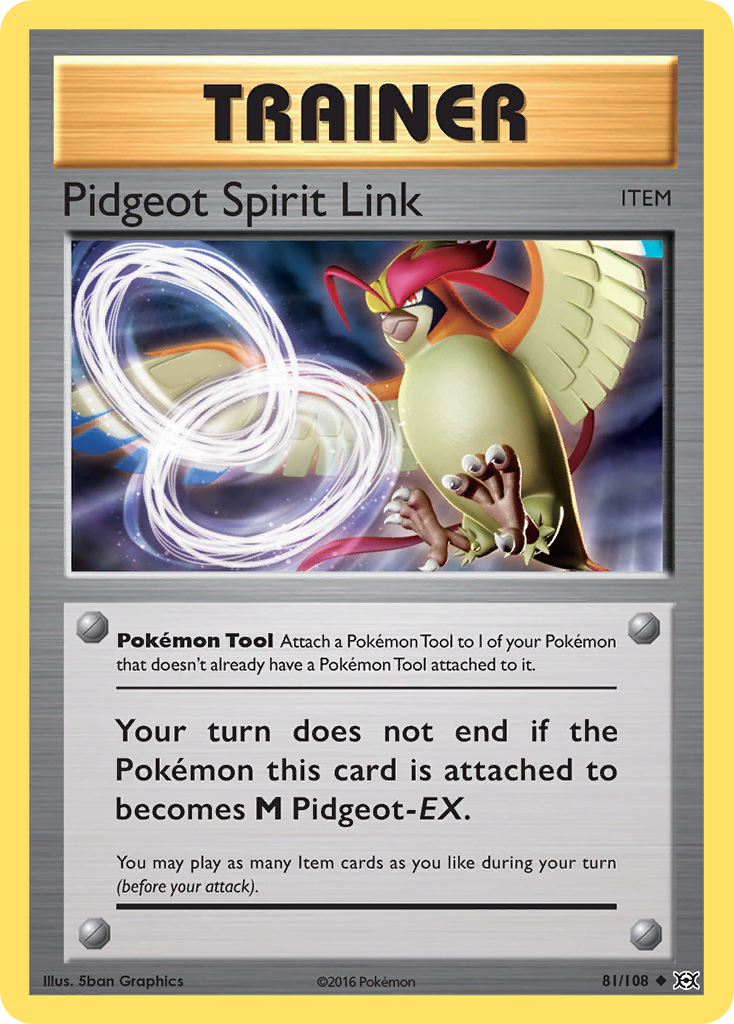 Pidgeot Spirit Link (81/108) [XY: Evolutions] | Galactic Gamez