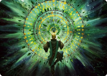 Verdant Mastery Art Card [Strixhaven: School of Mages Art Series] | Galactic Gamez